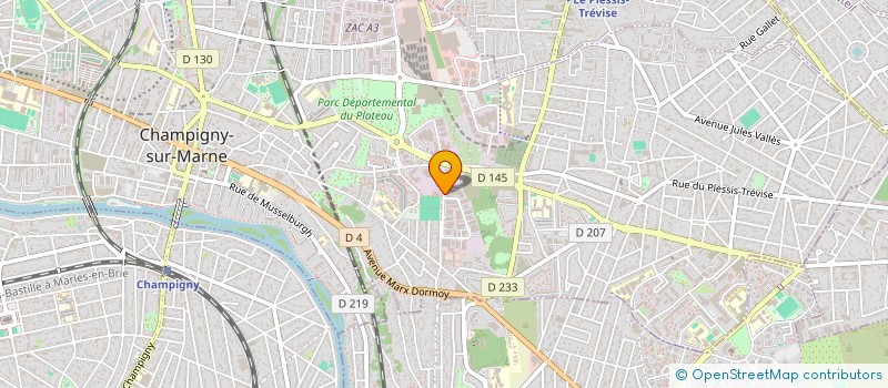 localisation de l'entreprise AK CONSEIL à CHAMPIGNY-SUR-MARNE