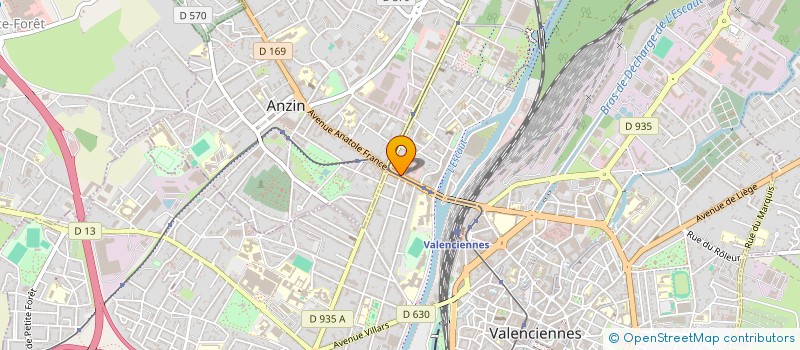 localisation de l'entreprise AK CONSEIL à VALENCIENNES