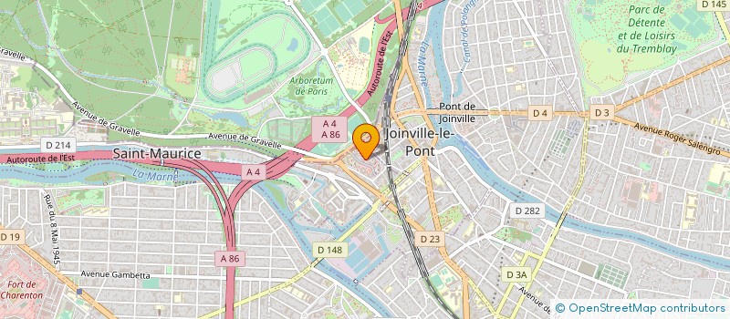 localisation de l'entreprise AK CONSEIL à SAINT-MAURICE