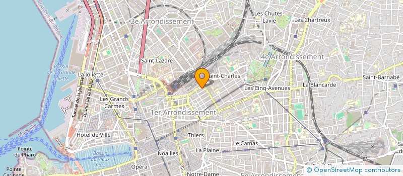 localisation de l'entreprise AK CONSEILS & INVESTISSEMENTS  MARSEILLE