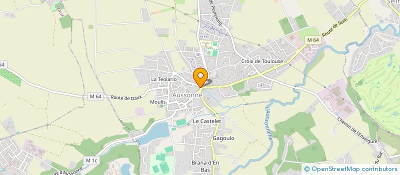 localisation de l'entreprise AK-D à AUSSONNE