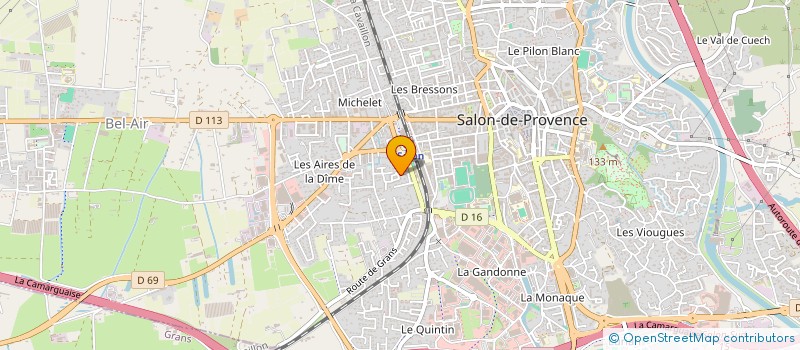 localisation de l'entreprise AK DEMENAGEMENT  SALON-DE-PROVENCE