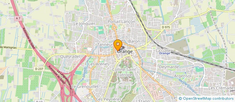 localisation de l'entreprise AK DIGITAL  ORANGE