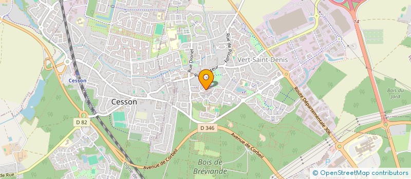 localisation de l'entreprise AK'DOM TOM à VERT-SAINT-DENIS