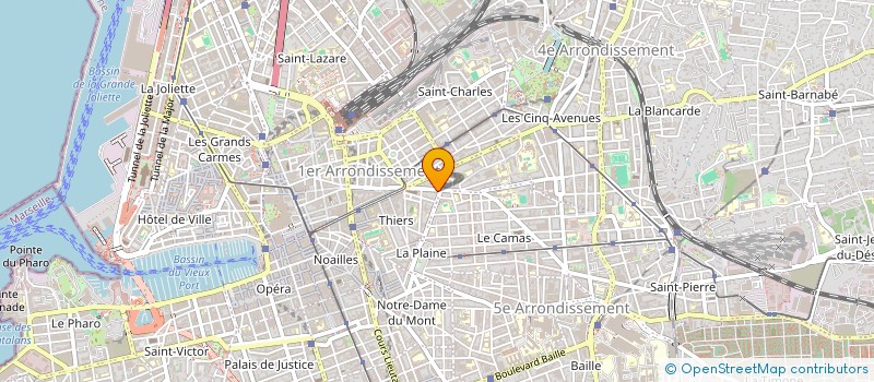 localisation de l'entreprise AK ENTREPRISE à MARSEILLE