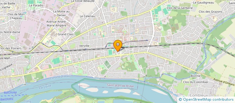 localisation de l'entreprise AK ETANCHEITE à SAINT-JEAN-DE-BRAYE