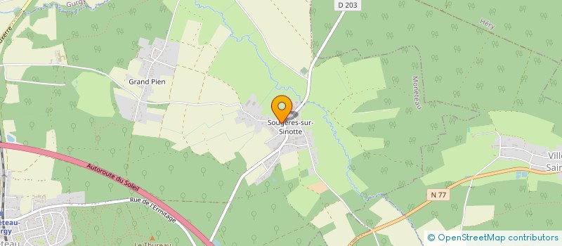 localisation de l'entreprise AK EUROPE à MONETEAU