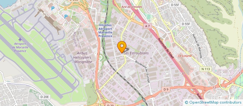 localisation de l'entreprise AK FIBRE à MARSEILLE 4