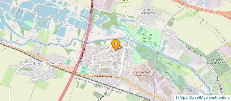 localisation de l'entreprise AK FINITIONS  AMIENS