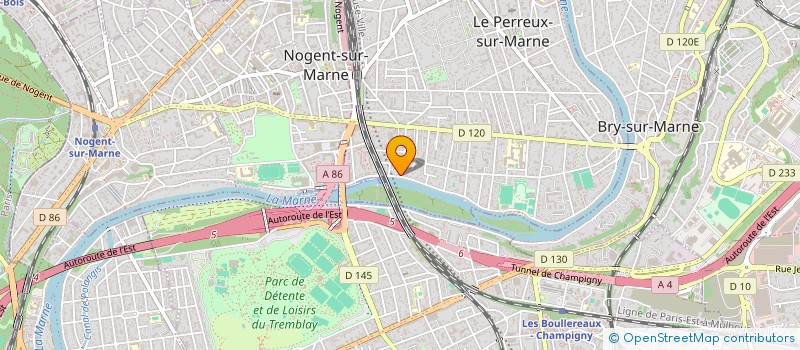 localisation de l'entreprise AK GESTION à LE PERREUX-SUR-MARNE