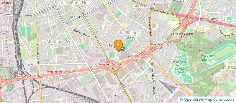 localisation de l'entreprise AK GESTION  VENISSIEUX