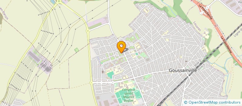 localisation de l'entreprise AK HOLDING  GOUSSAINVILLE