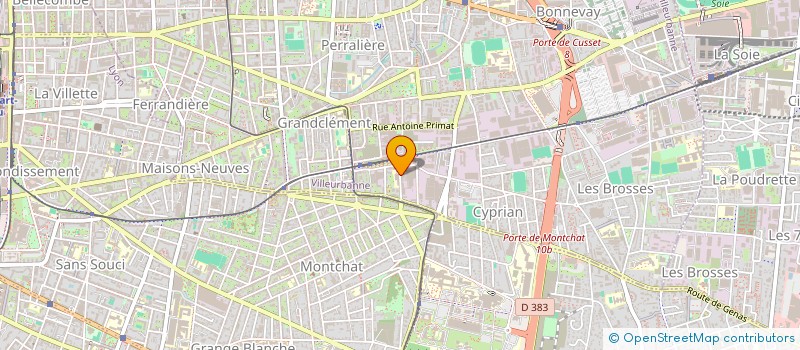 localisation de l'entreprise AK IMEX INDUSTRY  VILLEURBANNE