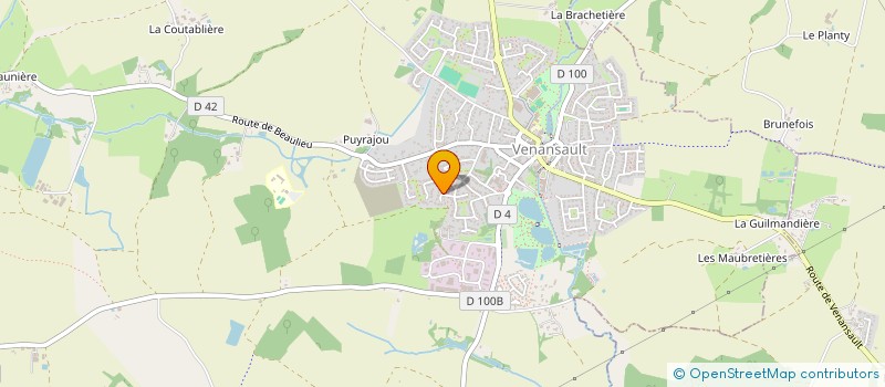 localisation de l'entreprise AK IMMO  VENANSAULT