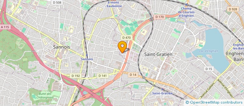 localisation de l'entreprise AK IMMO  SAINT-GRATIEN