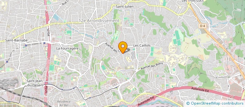 localisation de l'entreprise AK-IMMO à MARSEILLE