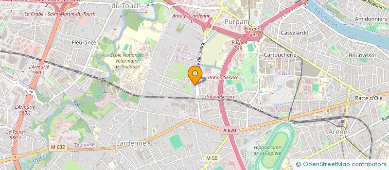 localisation de l'entreprise AK INVEST  TOULOUSE