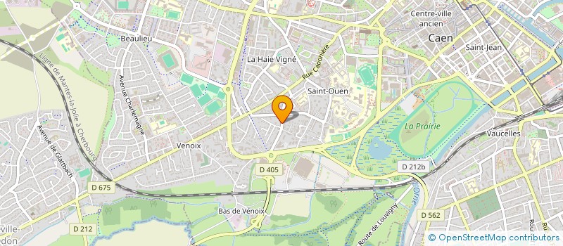 localisation de l'entreprise AK LEMNISCATE  CAEN