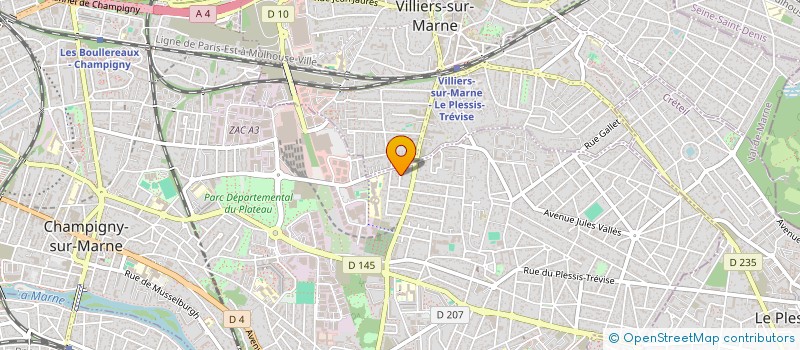 localisation de l'entreprise AK LINK  PARIS