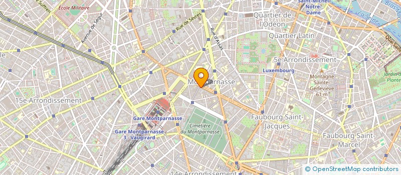 localisation de l'entreprise AK MONTPARNASSE  PARIS