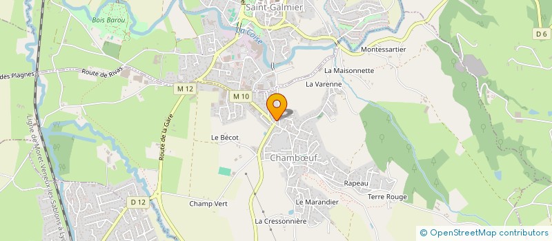 localisation de l'entreprise AK MOTORS  CHAMBUF