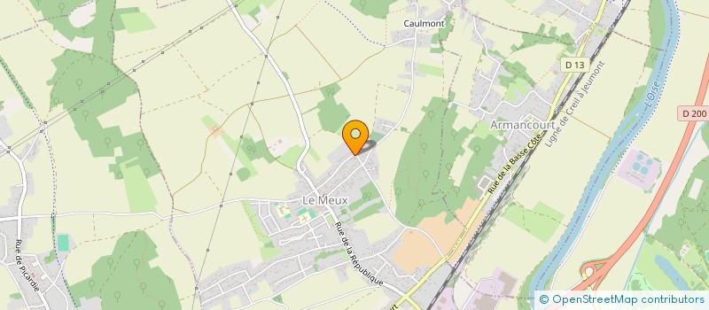 localisation de l'entreprise AK MOTORS  LE MEUX