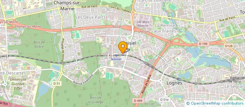 localisation de l'entreprise AK MOTORS  NOISIEL