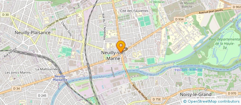 localisation de l'entreprise AK NEUILLY à NEUILLY-SUR-MARNE