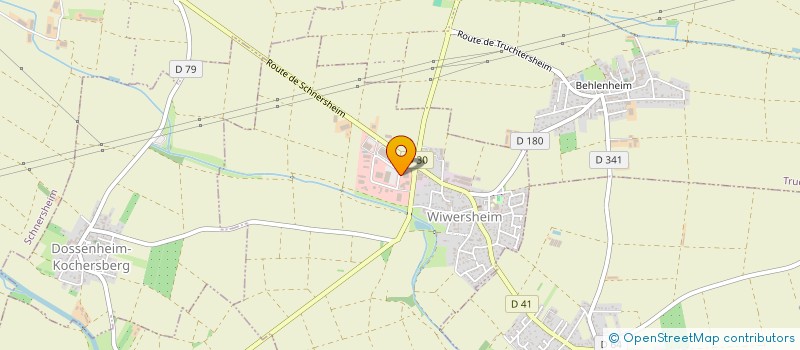 localisation de l'entreprise AK OPTIC  WIWERSHEIM