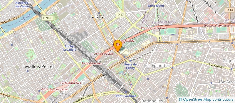 localisation de l'entreprise AK PARIS CLICHY  PARIS