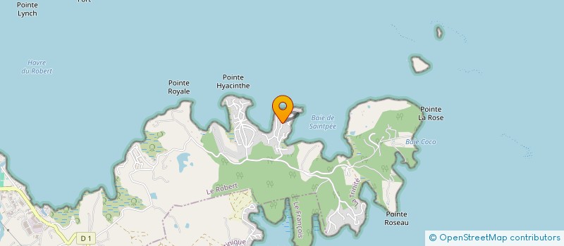 localisation de l'entreprise AK PARTNERS  LE ROBERT