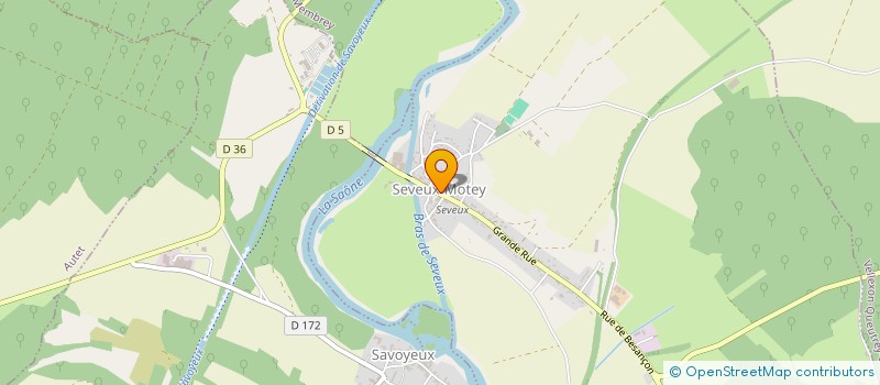 localisation de l'entreprise AK PEINTURE 70  FRESNE-SAINT-MAMES