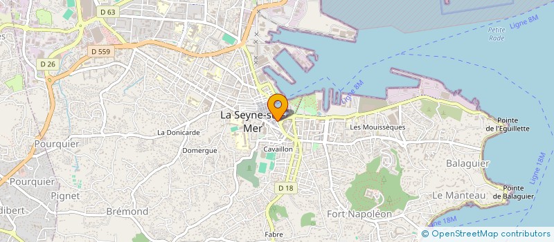 localisation de l'entreprise AK PIZZA à LA SEYNE-SUR-MER