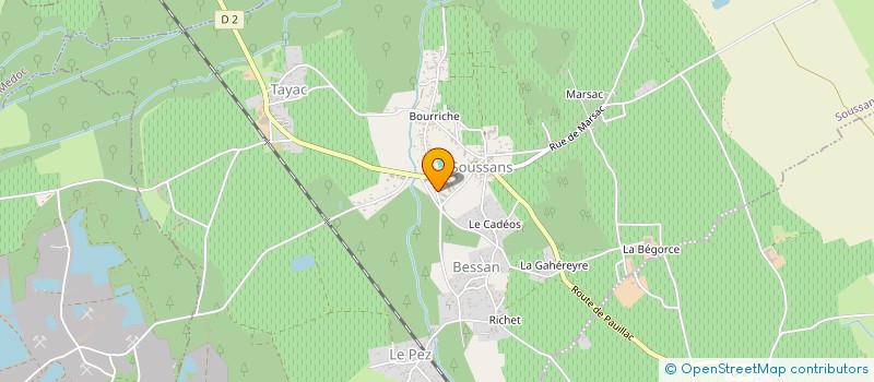 localisation de l'entreprise AK PIZZA  SOUSSANS