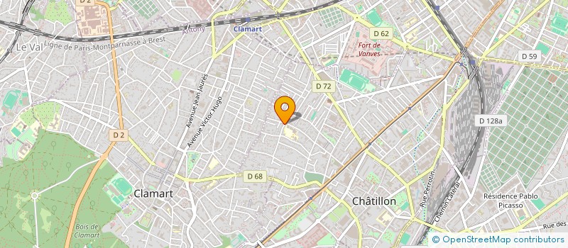 localisation de l'entreprise AK PRIMEURS à CHATILLON