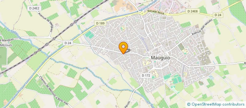 localisation de l'entreprise AK RECRUTEMENT SUD  MAUGUIO