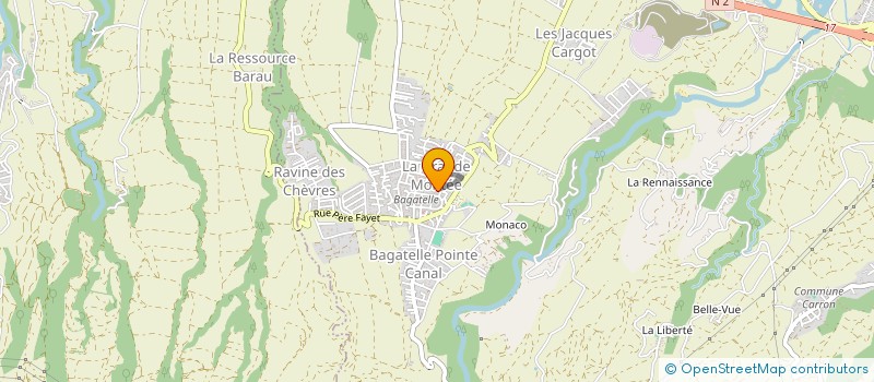 localisation de l'entreprise AK RENOV' à SAINTE-SUZANNE
