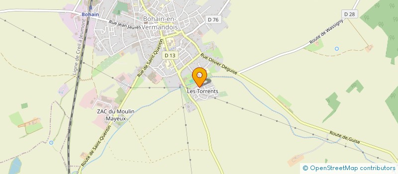 localisation de l'entreprise AK RENOV  BOHAIN-EN-VERMANDOIS