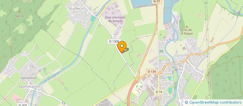 localisation de l'entreprise AK RENOVATION  VUILLECIN