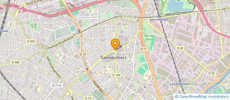 localisation de l'entreprise AK SAVEURS à ASNIERES-SUR-SEINE