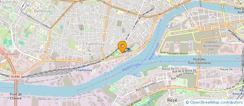 localisation de l'entreprise AK SERVICES à NANTES