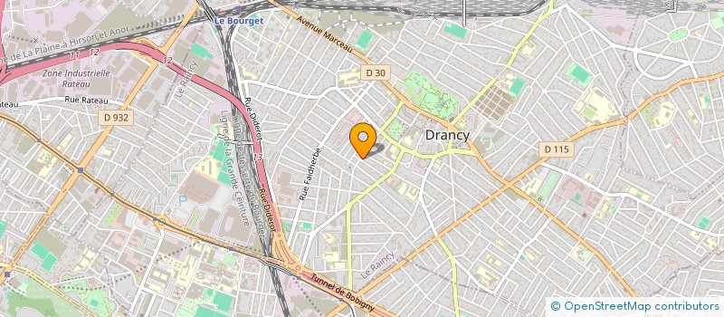 localisation de l'entreprise AK TAXI à DRANCY