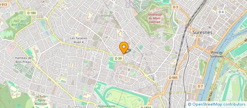localisation de l'entreprise AK TRANSPORT à RUEIL-MALMAISON