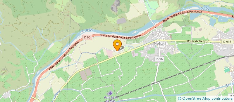 localisation de l'entreprise AK TRANSPORTS 66  NEFIACH