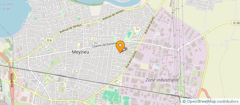 localisation de l'entreprise AK TRANSPORTS à MEYZIEU