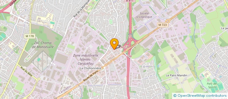 localisation de l'entreprise AK VISIONS  CARQUEFOU