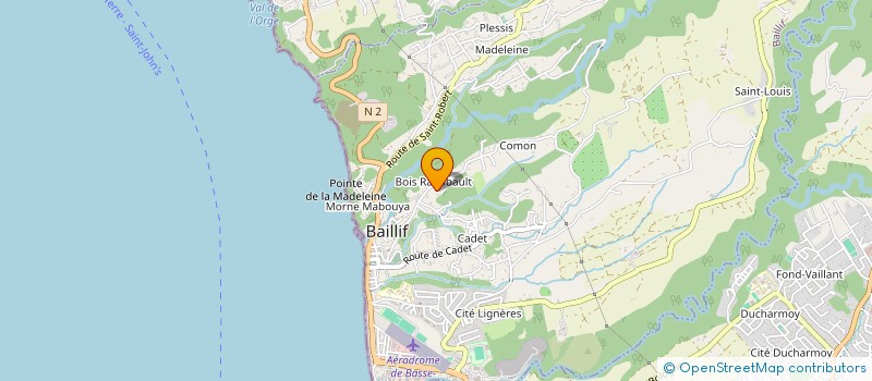 localisation de l'entreprise AK'Z RENOV à BAILLIF