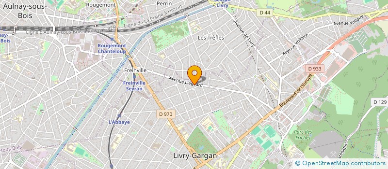 localisation de l'entreprise AK100 à LIVRY-GARGAN