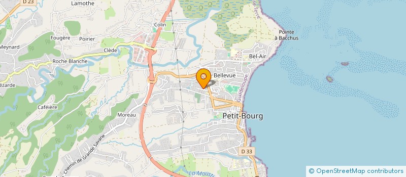 localisation de l'entreprise AK25  PETIT-BOURG