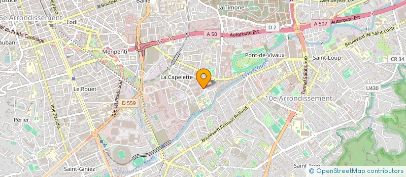 localisation de l'entreprise AK2SELEC à MARSEILLE